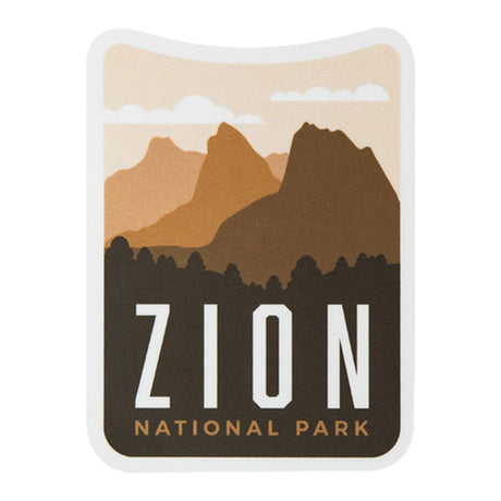 Zion National Park Sticker