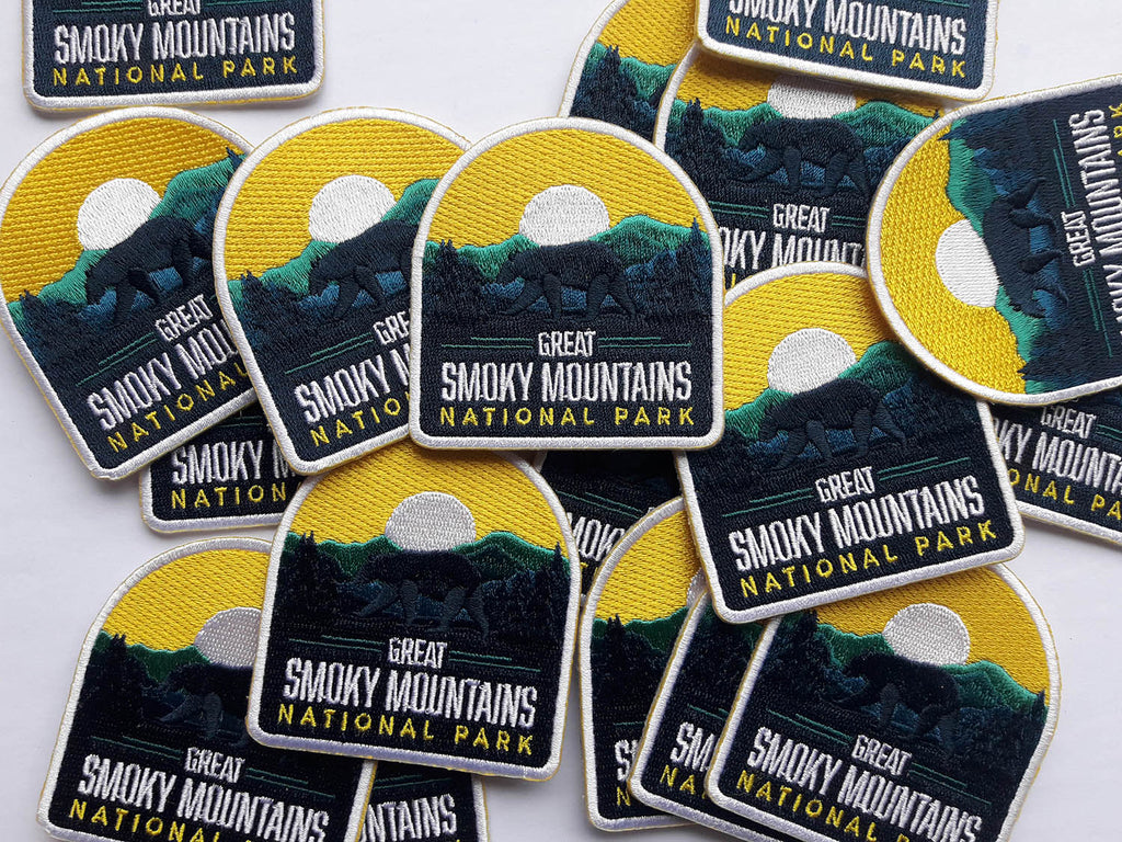 vagabond heart Great Smoky Mountains patches